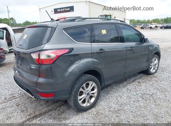 1FMCU9GD6JUB17019 2018 FORD ESCAPE Серый Задняя правая четверть