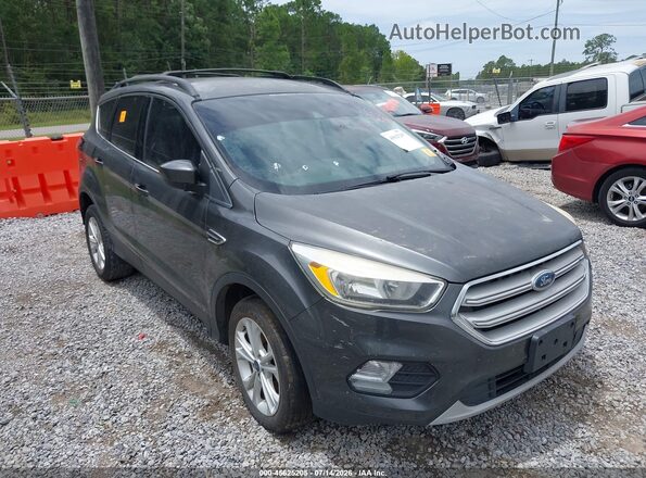 1FMCU9GD6JUB17019 2018 FORD ESCAPE Серый Вид спереди