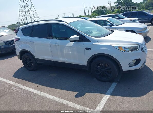 1FMCU9GD6JUB27078 2018 FORD ESCAPE White Vista interior trasera