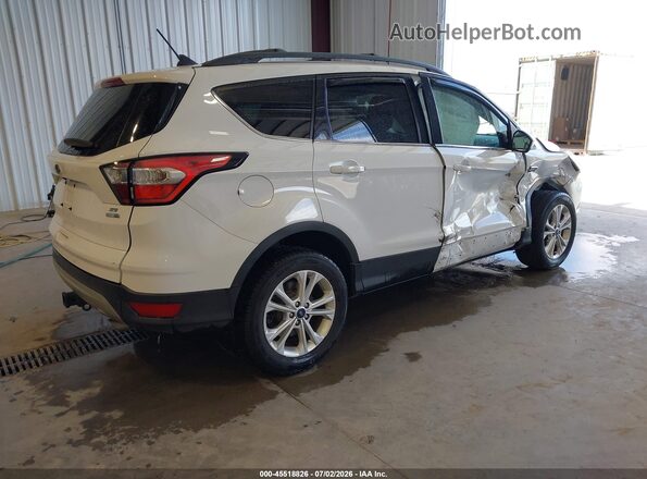 1FMCU9GD6JUB43409 2018 FORD ESCAPE White Trasero derecho