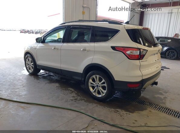 1FMCU9GD6JUB43409 2018 FORD ESCAPE White Trasero izquierdo