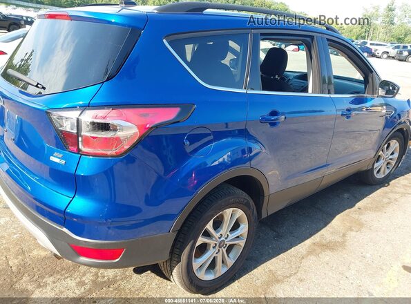 1FMCU9GD6JUB52093 2018 FORD ESCAPE Blue Trasero derecho