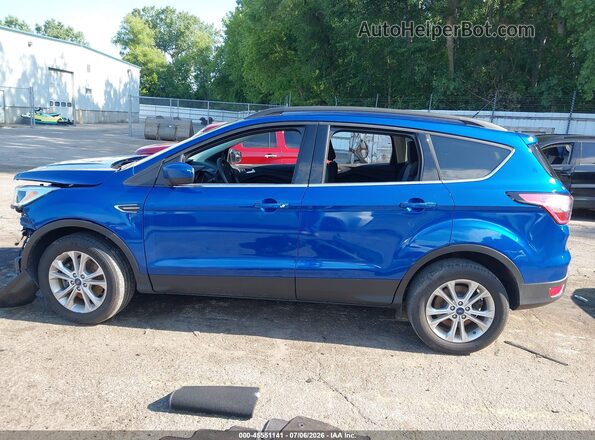 1FMCU9GD6JUB52093 2018 FORD ESCAPE Blue 
