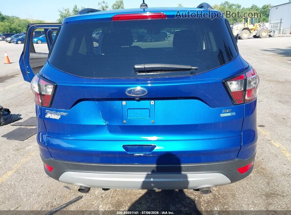 1FMCU9GD6JUB52093 2018 FORD ESCAPE Blue 