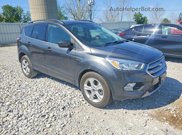 1FMCU9GD6JUC11563 2018 FORD ESCAPE Gray Front right
