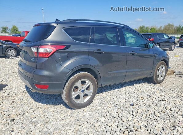 1FMCU9GD6JUC11563 2018 FORD ESCAPE Gray Rear right