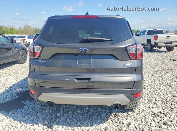 1FMCU9GD6JUC11563 2018 FORD ESCAPE Gray Rear view