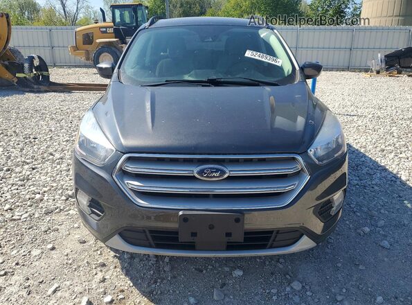 1FMCU9GD6JUC11563 2018 FORD ESCAPE Gray Front view