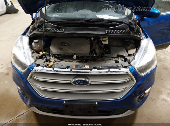 1FMCU9GD6JUC38794 2018 FORD ESCAPE Blue Widok z tyłu