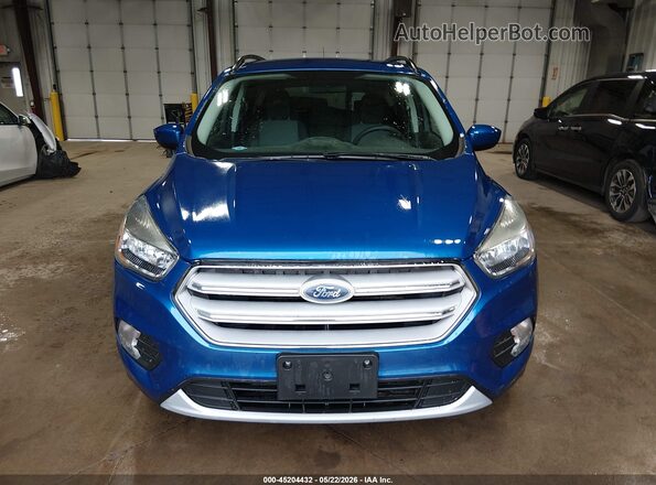 1FMCU9GD6JUC38794 2018 FORD ESCAPE Blue Widok wnętrza z tyłu