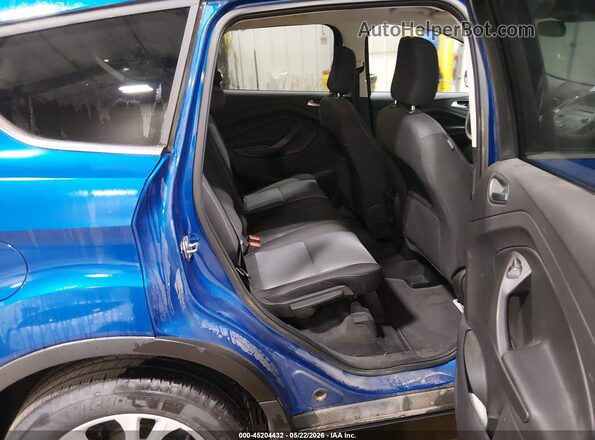 1FMCU9GD6JUC38794 2018 FORD ESCAPE Blue Widok naklejki z numerem VIN