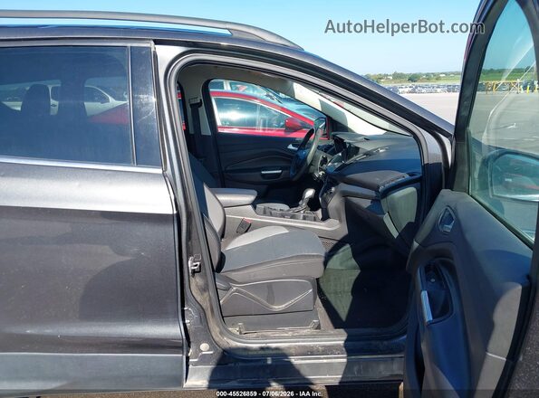 1FMCU9GD6JUD07726 2018 FORD ESCAPE Gray Widok wnętrza z przodu