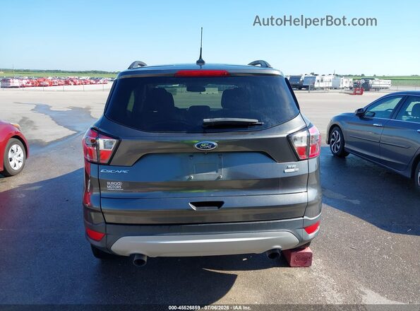 1FMCU9GD6JUD07726 2018 FORD ESCAPE Gray 