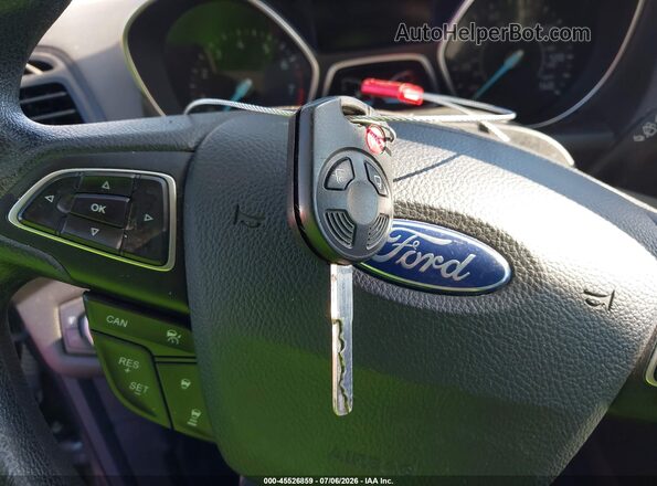1FMCU9GD6JUD07726 2018 FORD ESCAPE Gray Widok deski rozdzielczej