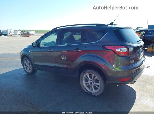 1FMCU9GD6JUD07726 2018 FORD ESCAPE Gray Widok wnętrza 360 stopni