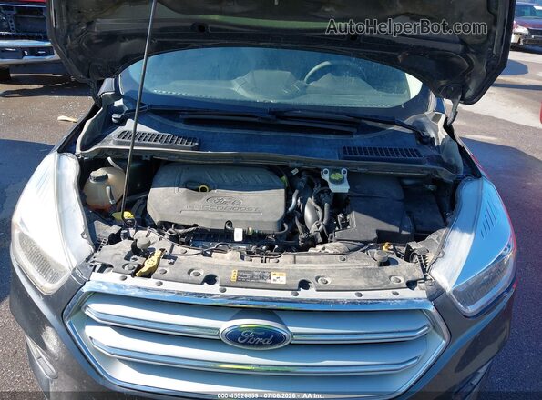 1FMCU9GD6JUD07726 2018 FORD ESCAPE Gray Widok z tyłu