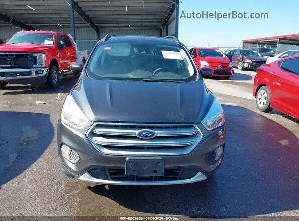 1FMCU9GD6JUD07726 2018 FORD ESCAPE Gray Widok zestawu wskaźników
