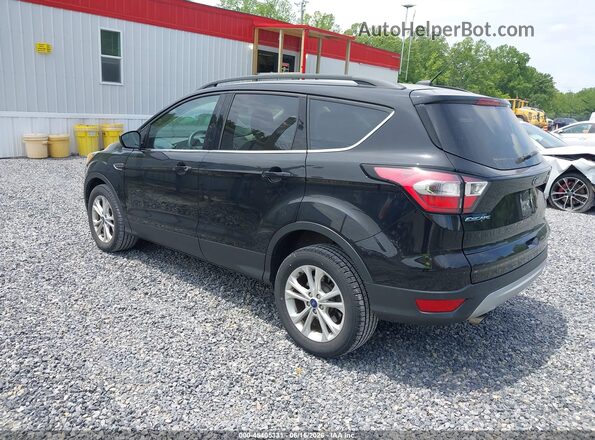 1FMCU9GD6JUD08794 2018 FORD ESCAPE Черный Задняя левая четверть