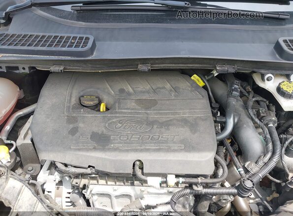 1FMCU9GD6JUD08794 2018 FORD ESCAPE Черный Вид сзади