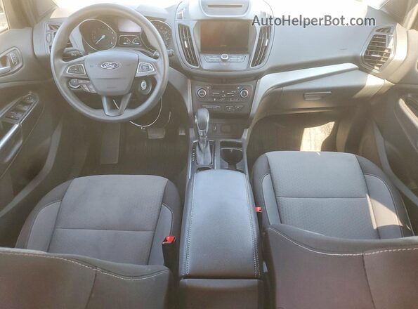 1FMCU9GD6JUD26115 2018 FORD ESCAPE Gray Dashboard view