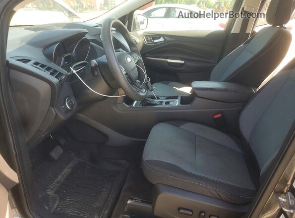 1FMCU9GD6JUD26115 2018 FORD ESCAPE Gray Front interior view