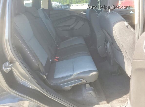 1FMCU9GD6JUD26115 2018 FORD ESCAPE Gray Rear interior view