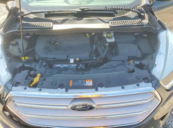 1FMCU9GD6JUD26115 2018 FORD ESCAPE Gray Engine compartment view