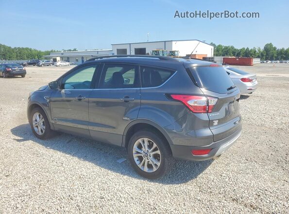 1FMCU9GD6JUD26115 2018 FORD ESCAPE Gray Rear left