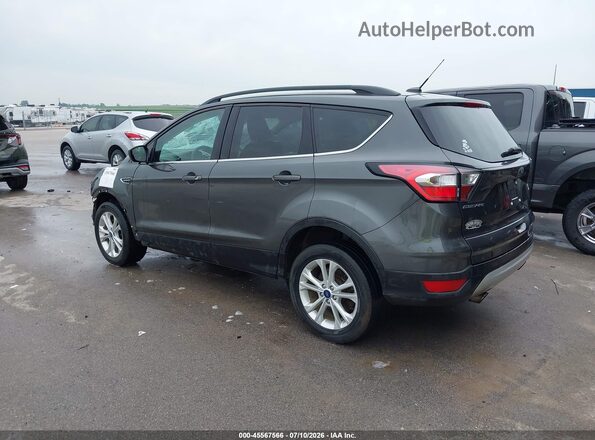 1FMCU9GD6JUD31170 2018 FORD ESCAPE Gray Հետևի ձախ