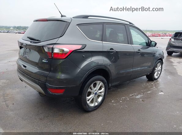 1FMCU9GD6JUD31170 2018 FORD ESCAPE Gray Հետևի աջ