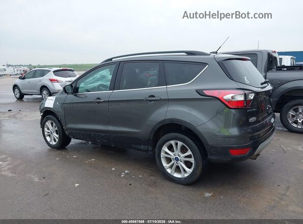 1FMCU9GD6JUD31170 2018 FORD ESCAPE Gray 