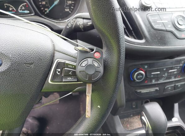 1FMCU9GD6JUD31170 2018 FORD ESCAPE Gray Առջևի վահանակի տեսք