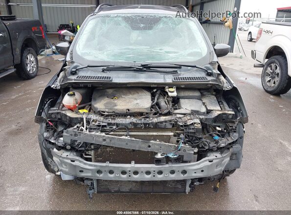1FMCU9GD6JUD31170 2018 FORD ESCAPE Gray Հետևի տեսք