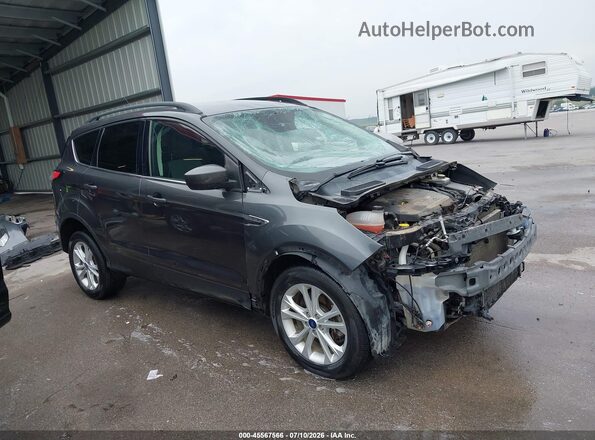 1FMCU9GD6JUD31170 2018 FORD ESCAPE Gray Սալոնի 360 աստիճան տեսք