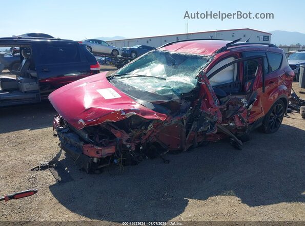 1FMCU9GD6KUA55543 2019 FORD ESCAPE Red Front left