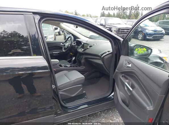 1FMCU9GD6KUA65814 2019 FORD ESCAPE Black Widok wnętrza z przodu
