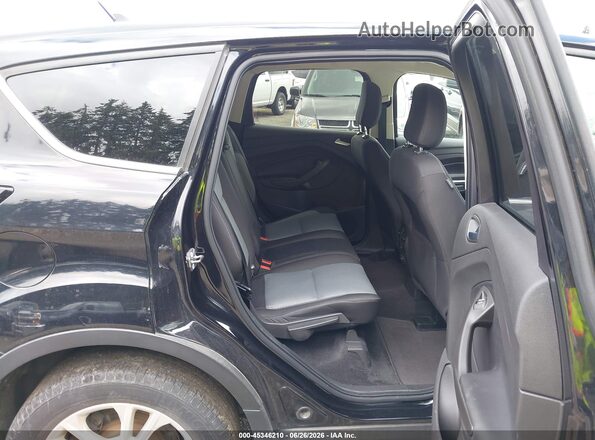 1FMCU9GD6KUA65814 2019 FORD ESCAPE Black Widok naklejki z numerem VIN