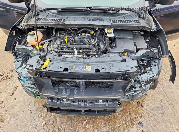 1FMCU9GD6KUA70141 2019 FORD ESCAPE Black ძრავის განყოფილების ხედი