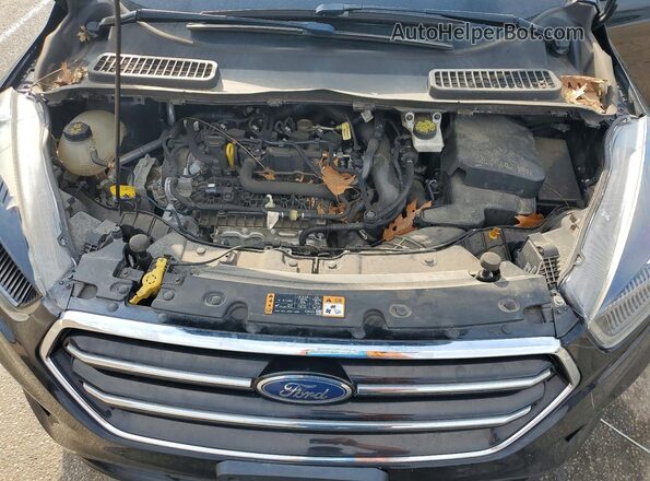 1FMCU9GD6KUA73184 2019 FORD ESCAPE Black Engine compartment view