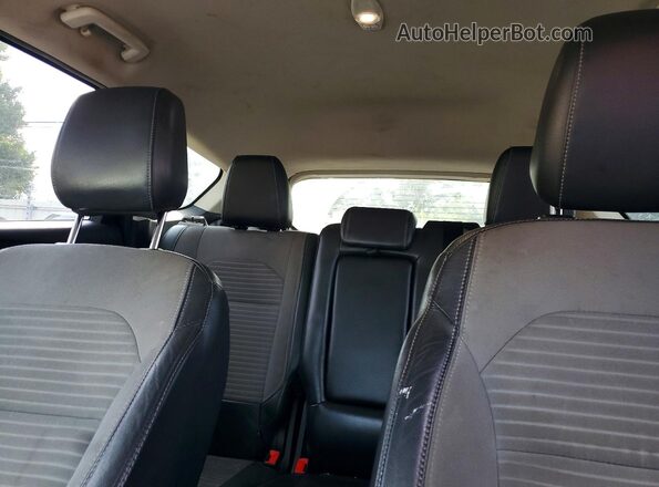 1FMCU9GD6KUA73184 2019 FORD ESCAPE Black Rear seats view