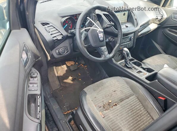 1FMCU9GD6KUA73184 2019 FORD ESCAPE Black Dashboard view