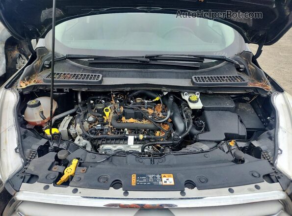 1FMCU9GD6KUB18169 2019 FORD ESCAPE Black Շարժիչի բաժամունքի տեսք