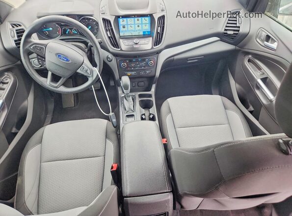1FMCU9GD6KUB18169 2019 FORD ESCAPE Black Առջևի վահանակի տեսք