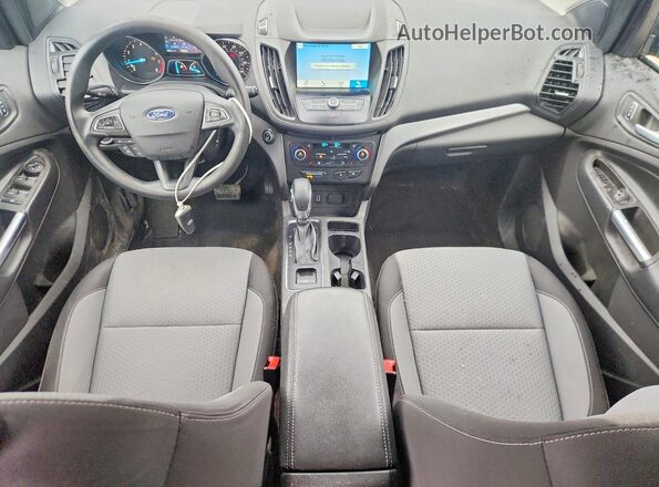 1FMCU9GD6KUB49941 2019 FORD ESCAPE Серый Вид панели приборов