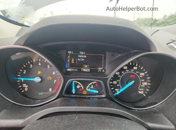 1FMCU9GD6KUB49941 2019 FORD ESCAPE Серый 