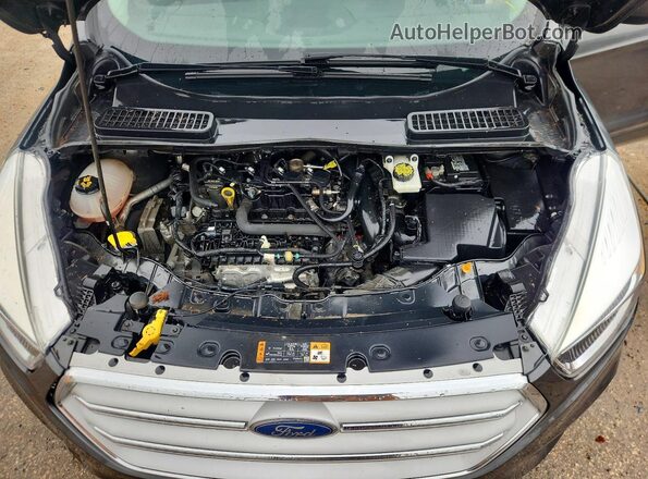 1FMCU9GD6KUB49941 2019 FORD ESCAPE Серый Вид задней части салона