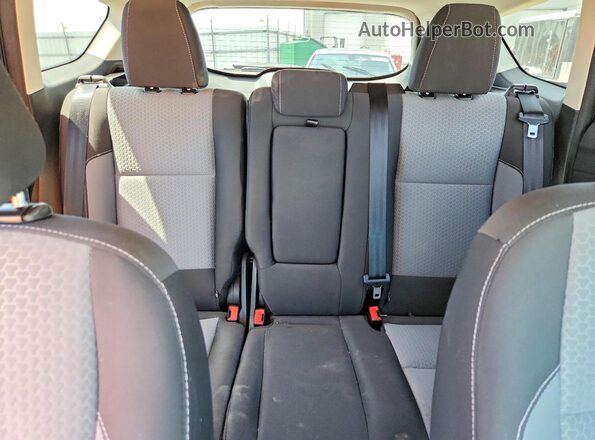 1FMCU9GD6KUB78176 2019 FORD ESCAPE Gray Rear seats view