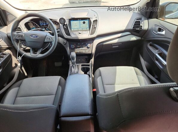 1FMCU9GD6KUB78176 2019 FORD ESCAPE Gray Dashboard view
