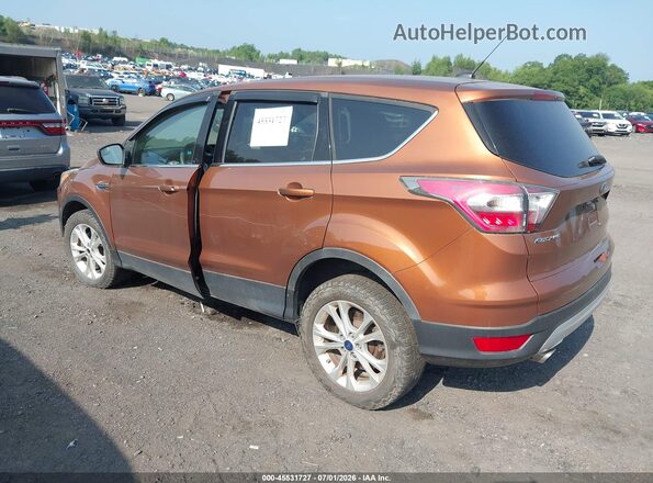1FMCU9GD7HUA57133 2017 FORD ESCAPE Brown Հետևի ձախ