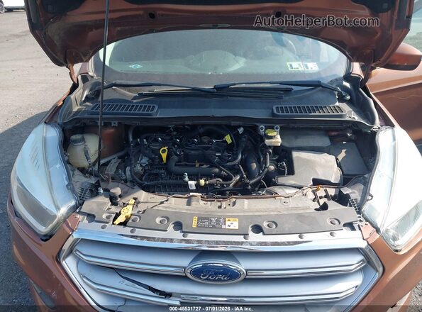 1FMCU9GD7HUA57133 2017 FORD ESCAPE Brown Հետևի տեսք